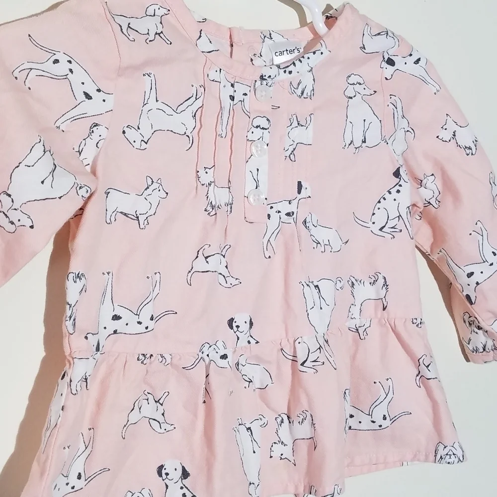 Carter's Dog Print Shirt 9m
